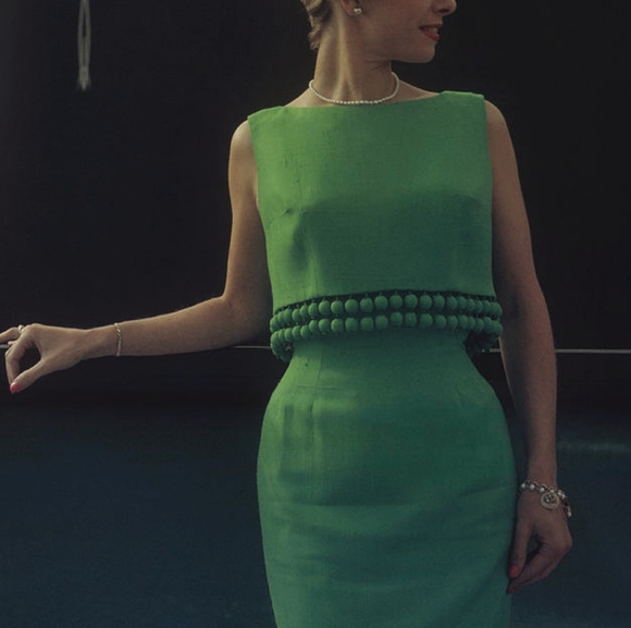 Vtg 90s Y2K Linen Dress - Picture 3 of 7